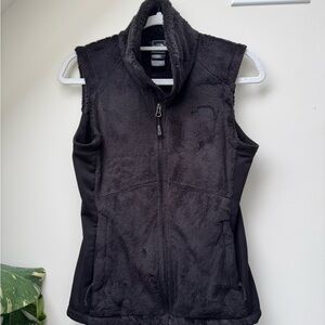 The North Face Black Plush Fleece Vest - Women's